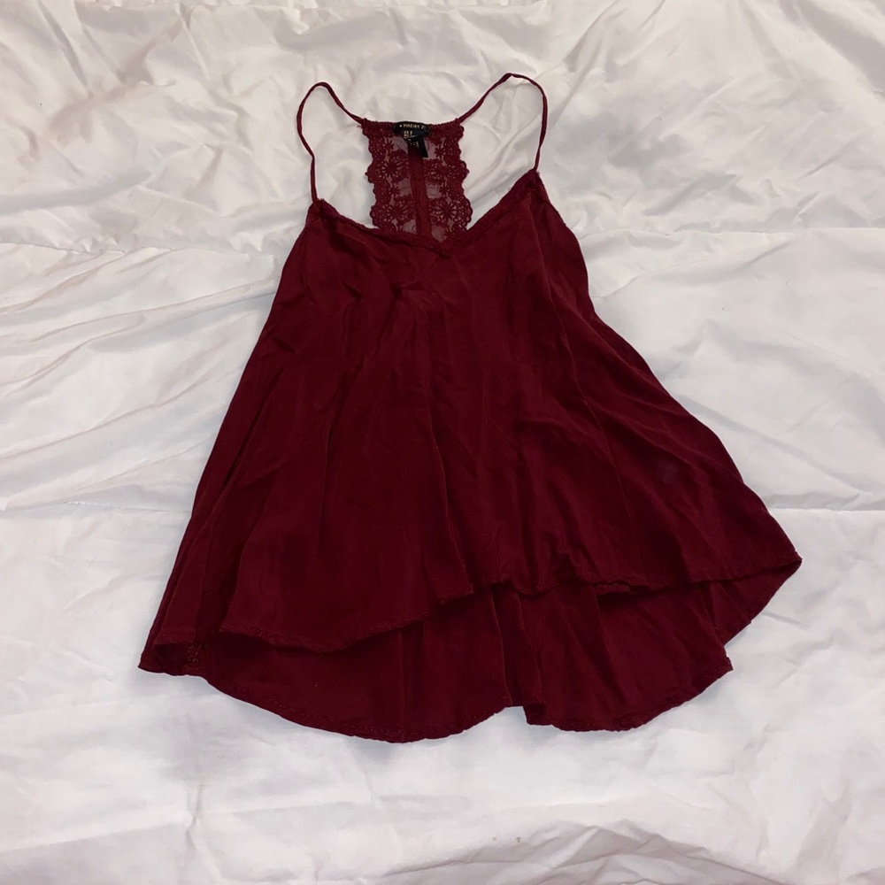 Maroon Tank Top